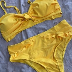 NWT Large Romwe 2 Piece Bikini Swim Suit